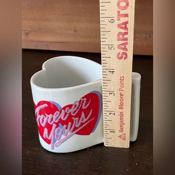 Vintage 80’s Avon Forever Yours Valentine‘s Day Heart Mug❤️ - Picture 9 of 9